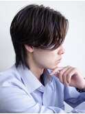 ナチュラルセンターパートウルフ