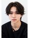 ラスト(LUAST)の写真/《デキる男のセンターパート》ニュアンスパーマをかけることで、清潔感のある印象に*[眉毛/メンズパーマ]