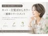 【白髪の悩み解決します◎】カット+白髪ぼかしカラー+トリートメント 