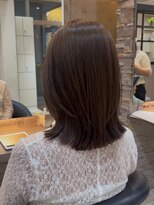 ヘアアンドメイク シークネクスト(HAIR&MAKE SeeK NEXT) ふんわりくびれヘア/オリーブベージュ