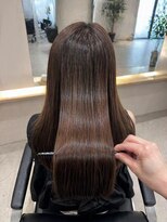 ラヴィズム 松崎店(LUVISM) 美髪縮毛矯正ストレート乾かすだけでまとまる艶髪/髪質改善