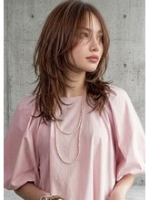 イコール 銀座(equal)&nbsp;ミディアムレイヤー/セミディ/シアーカラー/[銀座/有楽町]UP
