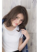 ネオリーブチノ 登戸店(Neolive cino)&nbsp;【ネオリーブ チノ 登戸美容室】大人ミディアム ブルーアッシュ