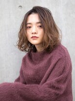 メイクス 表参道(MAKE'S omotesando)&nbsp;こなれカールのシースルーボブ