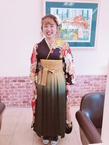 美容室 シャルドン ゆるふわ○あみりんぱアップ