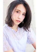 ヘアーアンドメイク シーク 吉祥寺(HAIR&MAKE SeeK)&nbsp;『ラフウェーブ』×『ブルーアッシュ』