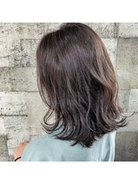 オンリエド ヘアデザイン(ONLIed Hair Design) 【ONLIed】オリーブアッシュ×外ハネウェーブ