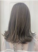 20代30代40代50代ナチュラル小顔カットくすみピンク切りっぱなし