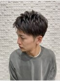 爽やか束感ショート