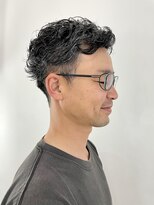 エンドリンク(endlink) メンズパーマ×グレイヘア