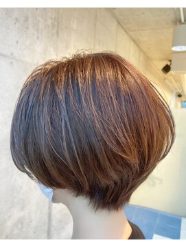 ジーナハーバー(JEANA HARBOR) 大人ハイライトカラー☆カジュアルショートボブjeanaharbor清水