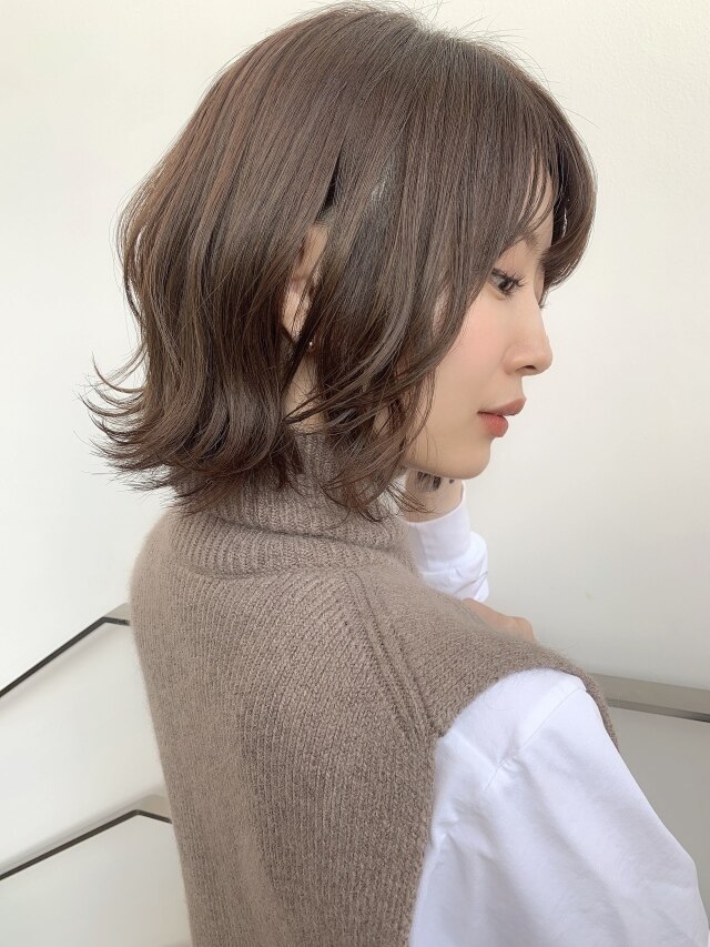 外ハネくびれスタイル：L132099992｜リセナ(Risena)のヘアスタイル