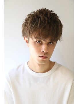 オリンテ バイ レシッド 表参道(orente by rcid) モテ髪フェザーマッシュショート束感シークレットパーマ刈り上げ