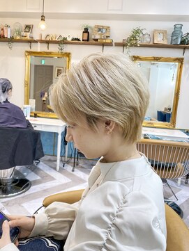 ロンドアベニール 北千住(Lond avenir) ハイトーンショート 西田大樹