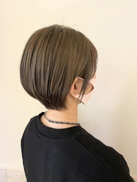 ネオリーブカップ 町田店(Neolive capu) 丸みショート×ミルクティーベージュ【町田/jr町田/町田駅】