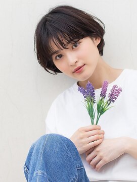 セブンルックス モカ 宇都宮鶴田店(7LOOKS mocha) ナチュラルブラウン×大人ショートボブ