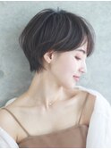 20代30代40代50代小顔ひし形丸みショート　リノ吉祥寺