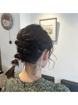 アルマヘアー(Alma hair by murasaki) ◎ローポニーアレンジスタイル◎