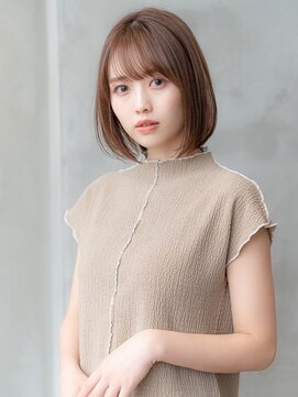 イルハバナ 渋谷(ill HAVANA) 20代/30代/大人可愛い/前下りショートボブ/小顔/丸み