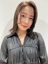 大人可愛い/ミディアム/レイヤー/20代30代40代/有楽町/銀座