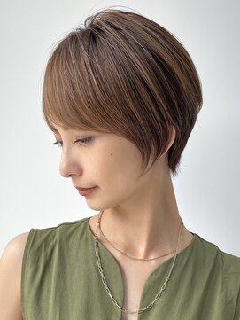 プルーヴ 秋葉原(prove) 30代40代大人女性/前髪ありショートボブ/ショートヘア/髪質改善