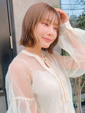 サンド 表参道(sand) ショートボブ20代30代40代大人可愛い前下がり表参道