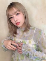 ニスル センター南店(NISURU) 似合わせカット/大人ガーリー/ダークアッシュ/着物/センター南