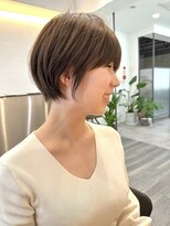 ビューエヒメ(VIEW EHIME)&nbsp;大人ラフウェーブ20代30代40代ボブブラウンスウィングショート
