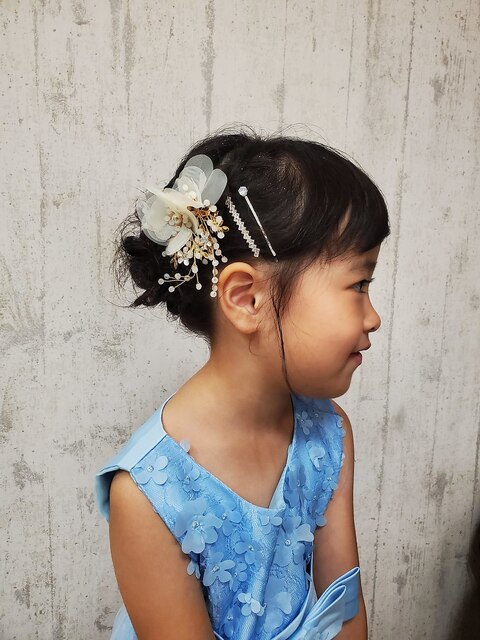 【kids】ヘアセット