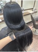 韓国風ブルーブラック×髪質改善【平井花菜美】
