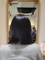 エニィ 池袋西口(Any)&nbsp;黒髪/グレーベージュ/レイヤーロング/前髪パーマ/池袋/na8