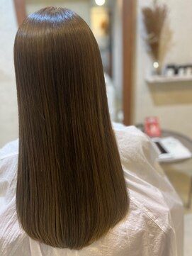 ヘアメイク リヴ(Hair Make Liv) 艶髪ロング×オリーブベージュ