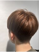 マッシュ系ショートスタイル