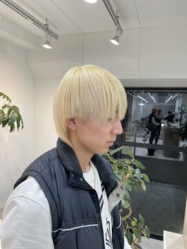 ニュート(Neut ) メンズホワイトブロンド/ケアブリーチ抜きっぱなし/ハイトーン