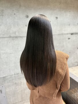 グランアージュ 池袋東口店(grandage) 髪質改善×レイヤーロング/シルキーホワイトベージュ/池袋