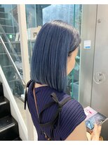 シェリ ヘアデザイン(CHERIE hair design)&nbsp;ネイビーブルー☆