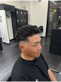 オールバックパーマ フェードスタイル【町田/MEN'S】
