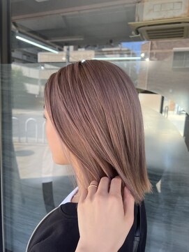 クラッチバイシオンアグリゲイト(CLUTCH by Zi-on aggregate) 人気の王道ブリーチ！ミルクティーカラー