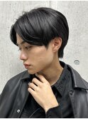 ハイトーンカラー/マッシュパーマ/アースカラー/men's/