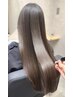 カット+ケアカラーTOKIO5stepトリートメント￥13980［所要時間120分］妙典