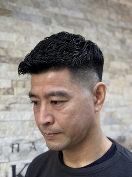 ヘアーモードキクチ 神田日銀通り店 濡れパンフェード