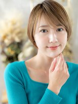 カバーヘア ブリス 戸田公園西口店(COVER HAIR bliss)&nbsp;襟足すっきり流し前髪シンプルショートa戸田公園20代30代40代