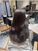 レイヤーカット×ミルクグレージュ♪寺西