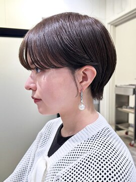 シオン(shion) 似合わせカットメルティカラーマロンベージュ_ba461201