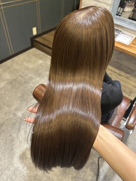 エスト(est) シアーベージュシルク髪