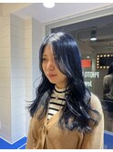 【ブルベ冬】ネイビーブルー！