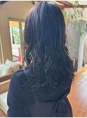 ロングパーマ