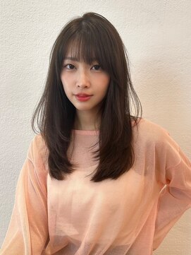 ユーフォリア 青山(Euphoria) ★ワンカールモテ髪前髪小顔カットサイドバング艶感