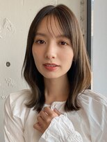 エトラ 渋谷店(etora)&nbsp;小顔 前髪 レイヤーカット くびれヘア ハイライトカラー"