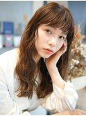 □リラックスウェーブ/大人かわいい/カシスブラウン元町11-2